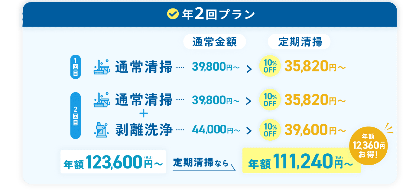年2回プラン